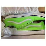N1 - VANS OLD SKOOL NEON GREEN SHOES SIZE 12 (E20)