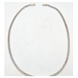 N1 - .925 STERLING SILVER CHAIN NECKLACE (J89)