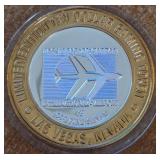 $10 - .999 FINE SILVER GAMING TOKEN (1)