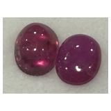 3.69CT CABOCHON RUBY GEMSTONES