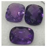 5.71CT AMETHYST GEMSTONES