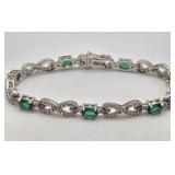 N1 - STERLING SILVER BRACELET (J80)