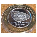 PLAZA CASINO - .999 FINE SILVER GAMING TOKEN (11)