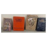 393 - LOT OF FOUR HARDBOUND BOOKS (R69)