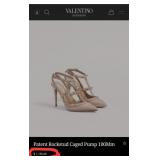 N4 - PAIR OF VALENTINO HEELS SIZE 37 (AD67)