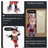 393 - MARK ROBERTS PATRIOTIC ELF (R32)