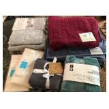 N4 - THROW BLANKET, SHOWER CURTAIN, TOWELS, MORE