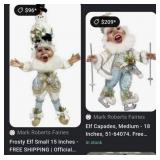 393 - MARK ROBERTS LTD ED LET IT SNOW ELF (R43)