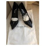 N4 - PAIR OF CHRISTIAN DIOR HEELS SIZE 36.5 (A2)