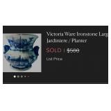 N4 - FOUR PIECES COLLECTIBLE BLUE & WHITE WARE