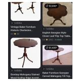 N4 - PEDESTAL SIDE TABLE/ ACCENT TABLE (A18)