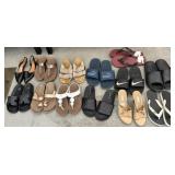 N4 - THIRTEEN PAIR WOMEN'S SHOES (R10)