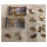 N4 - LOT OF DIAMONDS INTERNATIONAL CHARMS (AD72)