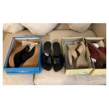 N4 - FOUR PAIR WOMEN'S SHOES SIZE 6/6.5 (A1)