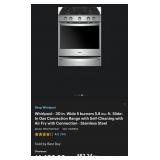 N4 - WHIRLPOOL GAS RANGE (D101)