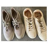 N4 - TWO PAIR WOMEN'S SHOES SIZE 7 (R11)