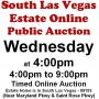 Wed.@4pm - South Las Vegas Estate Online Auction 8/12