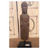 526 - HAND-CARVED BUDDHA 22"T (A39)