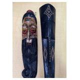 526 - HAND CARVED WOODEN DECOR