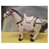 11 - MOSIAC COVERED HORSE FIGURE (U6)