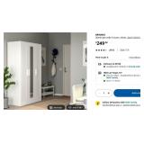 503 - BRIMNES WARDROBE ARMOIRE