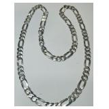 STERLING SILVER 24INCH CHAIN 36.00GRS