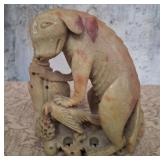 520 - CARVED SOAPSTONE FIGURINE (N40)