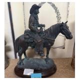 526 - FAUX BRONZE SCULPTURE (A48)