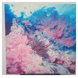 503 - UNDERWATER CORAL ARTWORK 40X40
