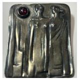 STERLING SILVER BROCH 16.80GRS