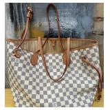 PP - LV BLUE/WHITE CHECKERED (UNAUTHENTICATED)