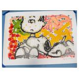 11 - TOM EVERHART SUPER SNEAKY SNOOPY LITHO (P5)