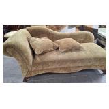 11 - LEOPARD PRINT LOUNGE COUCH35X75(R9)