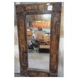 503 - WALL MIRROR FRAMED 58X32"