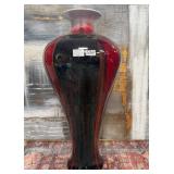 526 - VINTAGE PORCELAIN FLOOR VASE 39"T (A6)