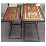 503 - SET OF TWO NESTING TABLES (N)