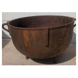 503 - LARGE 21X14 HEAVY OUTDOOR PATIO PLANTER POT