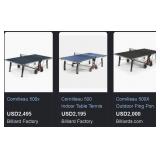 R - OFFICIAL PING-PONG TABLE (G2)