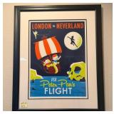 R - DAVID PERILLO ART FRAMED 33X26" (N5)