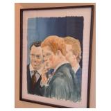 R - TD READE ARTWORK FRAMED 36X28" (L12)
