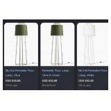 R - MID-CENTURY STYLE FLOOR LAMP (A1)