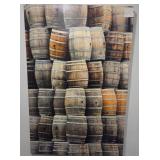 P - OLD BARRELS ART PRINT 54X36" (V1)