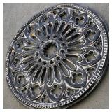P - ONE-PIECE ROUND WALL DECOR 38"DIA (F8)