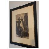 P - FRAMED ART 35X29" (E43)