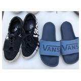 P - TWO PAIR OF VANS SHOES (SIZE 8.5 (A55)