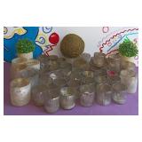 P - MIXED LOT OF VOTIVE HOLDERS (N18)
