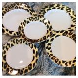 P - LOT OF TEN SABICHI PORCELAIN PLATES (N35)