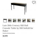 P - BAKER CONSOLE TABLE (M35)