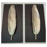 P - TWO PIECES WALL DECOR 24X12" (M30)