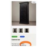 P - TWO-DOOR DECORATIVE CABINET (A31)